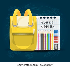 accesories school tools to study education