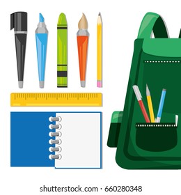 accesories school tools to study education