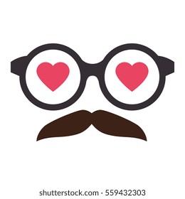 accesory hipster style face
