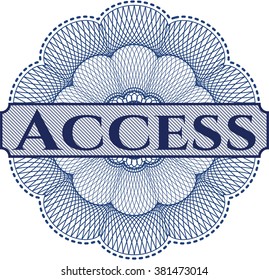 Access abstract linear rosette