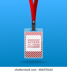 Access All Area Staff Card 