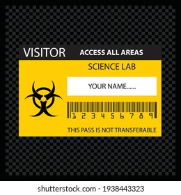 Access All Areas, Card And Label Vector