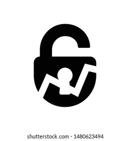 Access Breach Lock Security Icon