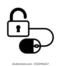 Controle de acesso em estilo de design moderno