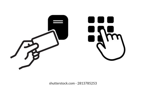 access control	on white background