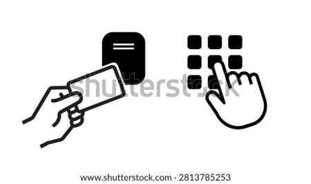 access control	on white background