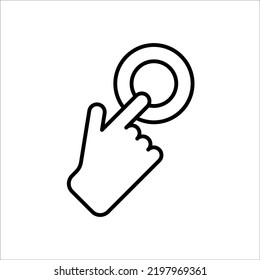 control de acceso Símbolo Icono Ilustración de diseño vector