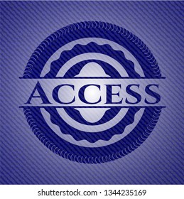 Access denim background