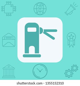 Access door vector icon sign symbol