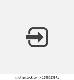 access Glyph icon. Simple sign illustration. access symbol design. Can be used for web, print and mobile