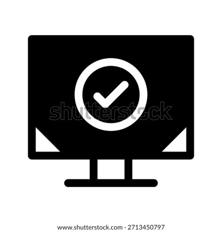 Access Granted Icon Vector Symbol Design Illustration