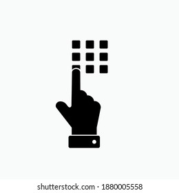 Access Icon. Accessibility Symbol - Vector Logo Template.