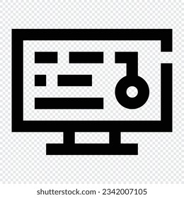 Access icon. Internet technology concept. Icon in line style