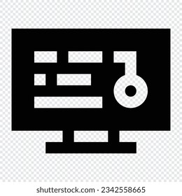 Access icon. Internet technology concept. Icon in line style