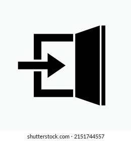 Access Icon. Login, Entry Point Symbol - Vector.