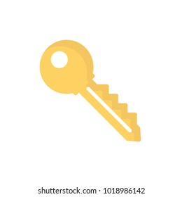 Access Key Icon Flat Icon Vector Stock Vector (Royalty Free) 1018986142 ...