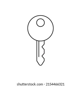 Access, key, password icon line style icon, style isolated on white background