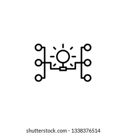 access line icon