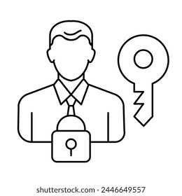 Access management with the IAM - SSO icon, providing users with seamless single sign-on experiences while ensuring security and compliance.