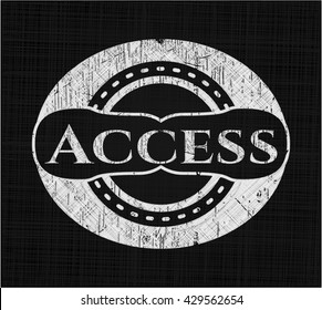 Access on chalkboard