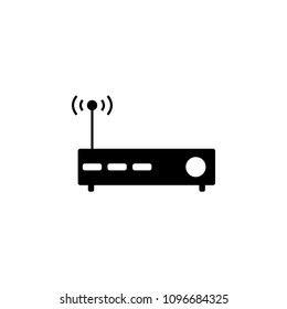 access point icon. Element of web icon with one color for mobile concept and web apps. Isolated access point icon can be used for web and mobile on white background