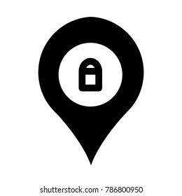 access point, timeline, vector line icon, logo , symbol , mobile app , sign, illustration on background