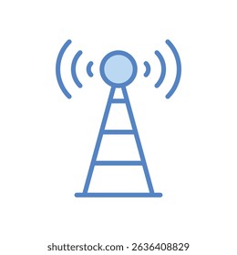 Ilustración de stock de icono de Vector de punto de acceso
