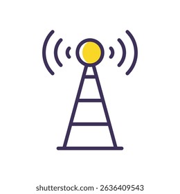 Access point vector icon stock illustration