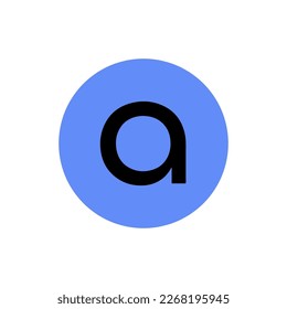 Icono de la moneda del protocolo de acceso (ACS) aislado en fondo blanco.