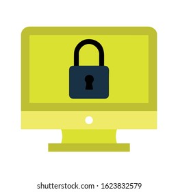 Access restriction or system protection icon
