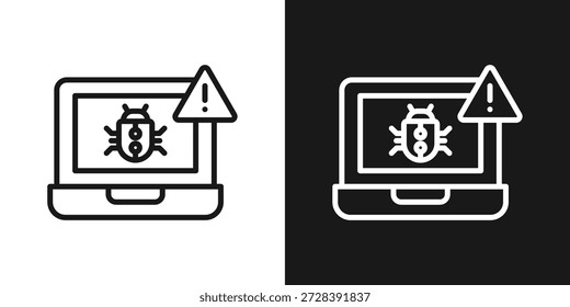 Icono De Seguridad De Acceso En Estilo De Línea En Blanco Y Negro