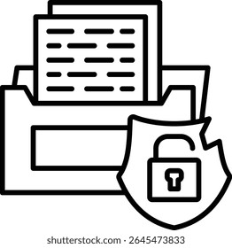 Access vector icon. Can be used for printing, mobile and web applications.