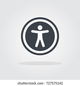 Accessibility Icon, universal accessibility sign
