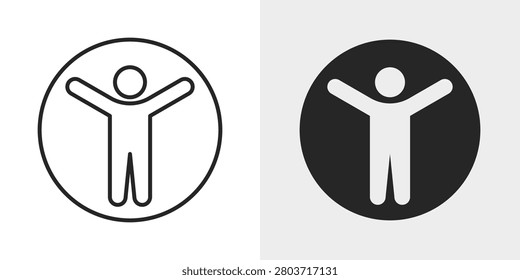 Accessibility Menu Icon represents options for accessibility features and settings.