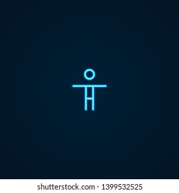 Accessibility | Neon Style Icon