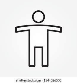 accessibility new outline line icon