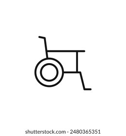 Accessibility Wheelchair Icon for Inclusive Design and Services