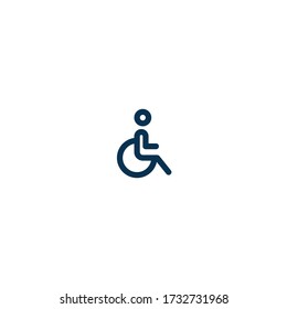 Accessible - Pictograph | Line Icon