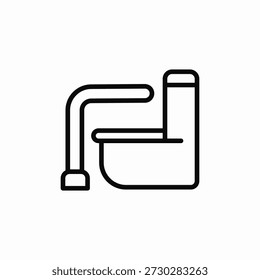 accessible restroom icon sign vector