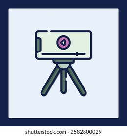 Accessible Video Player Icon: Modern and User-Friendly Design