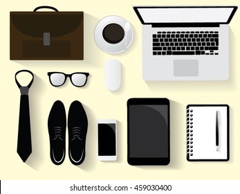 Accessoies of business man