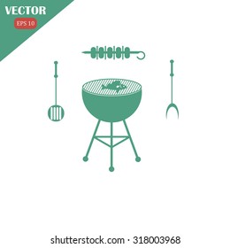 accessories for barbecue Icon.