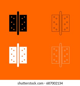 Accessories for door icon .