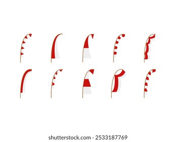 Accessories Flag Collection Element Set