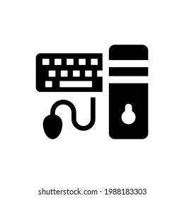 Icono de accesorios. Archivo EPS vectorial.
