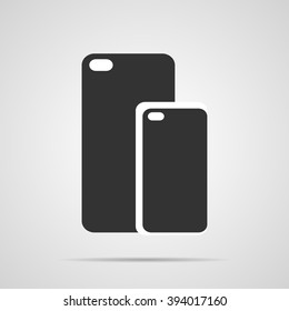 Accessories for phones, vector