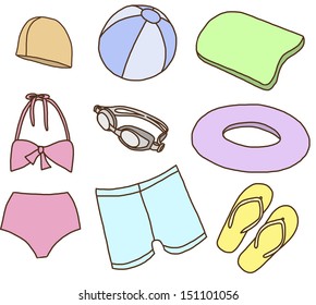 Accessories for swimming 