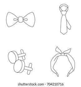 Accessories vector icons