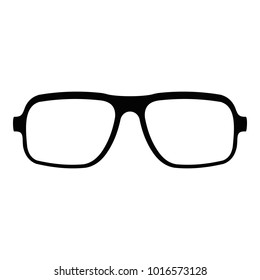 Accessory eyeglasses icon. Simple illustration of accessory eyeglasses vector icon for web