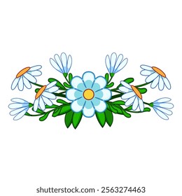 accessory flower crown cartoon. headpiece festival, bridal nature, wreath fashion accessory flower crown sign. isolated symbol vector illustration